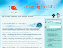 Tablet Screenshot of countingbreaths.com
